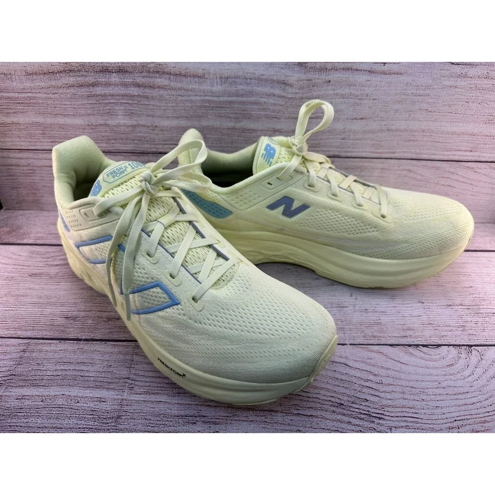 New Balance Fresh Foam X 1080v13 Running Shoes Womens 10.5 Limelight *WORN ONCE*